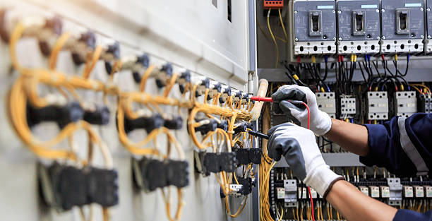 Professional Electrician technician working in Alma, GA